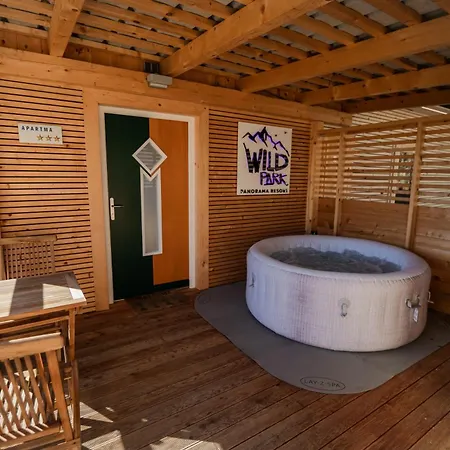 Апартаменты Wild Park Panorama With Hot Tub And Sauna
